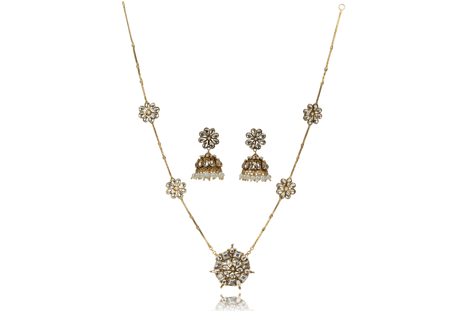 Topor Jhumka Set